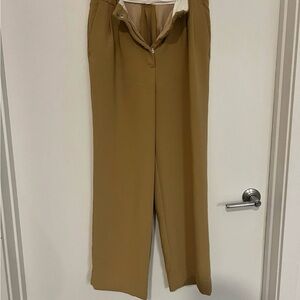 Aritzia Tan Effortless Pant